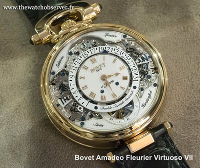 Bovet Amadeo Fleurier VIRTUOSO VII - Prix de vente (HT) = 69.000 CHF