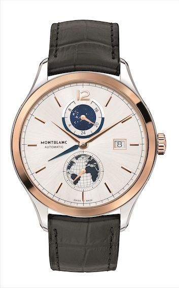 Montblanc Heritage Chronométrie Dual Time Vasco Da Gama - Réf. 113780 - Watches and Wonders 2015