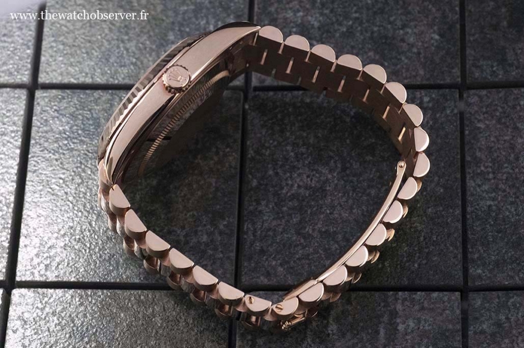Bracelet Président - Rolex Day-Date 40 or Everose