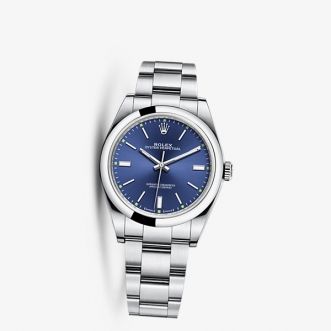rolex oyster perpetual blue 39