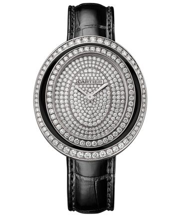 Avec la montre Hypnose, Cartier signe une montre de luxe pour Femmes d'une pureté qui n'a d'égale que l'élégance - une montre à réserver pour les grands soirs !
