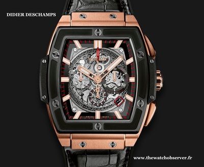 Chronographe Hublot Spirit of Big Bang King Gold Ceramic : la montre de Didier Deschamps