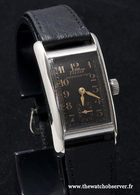 Parmi les faits d'arme à mettre au crédit de Tissot : le lancement de la première montre antimagnétique de l'histoire en 1930 avec la montre Tissot Antimagnetic.