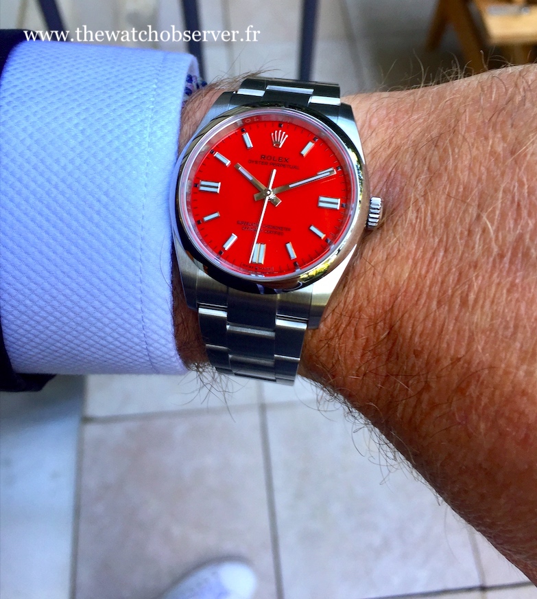 photo de la montre Rolex Oyster Perpetual 2020