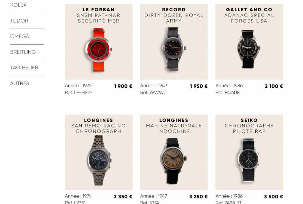 Vente de montres originales - Mostra Store