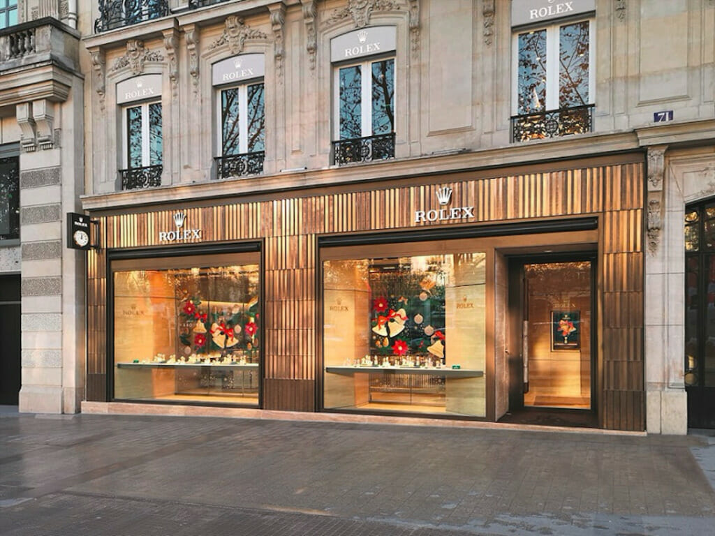 Découvrez la boutique Rolex Champs-Elysees