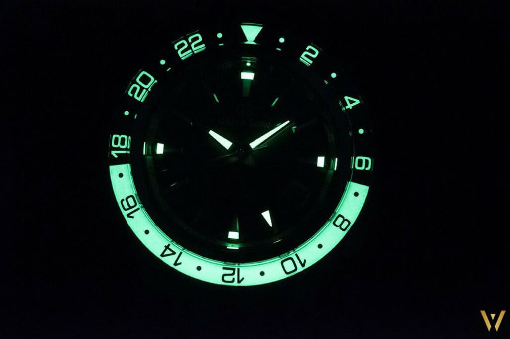 Photos de montres de nuit : Grand Seiko