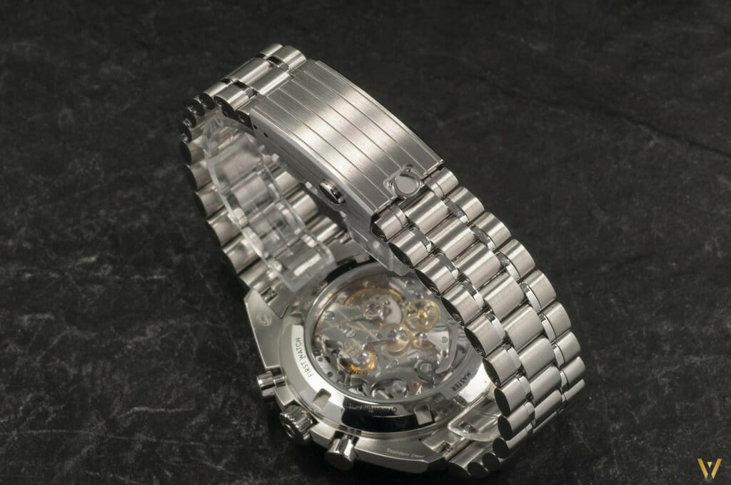 Vidéo - Bracelet acier de l'Omega Speedmaster Moonwatch Master Chronometer
