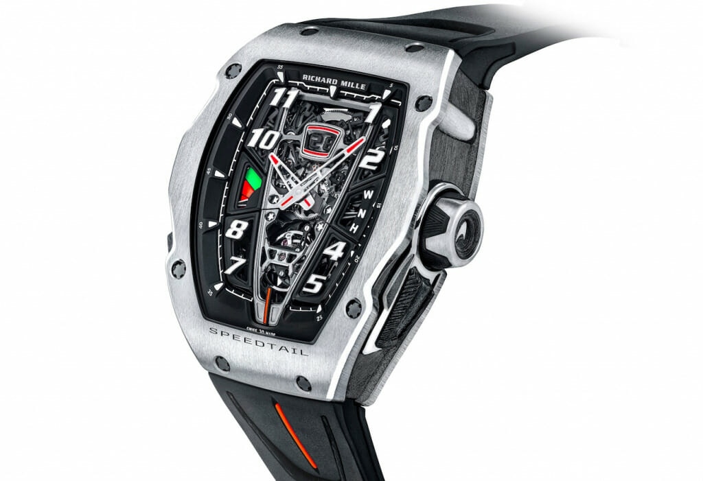 Richard Mille dévoile la montre RM 40-01 Tourbillon McLaren Speedtail