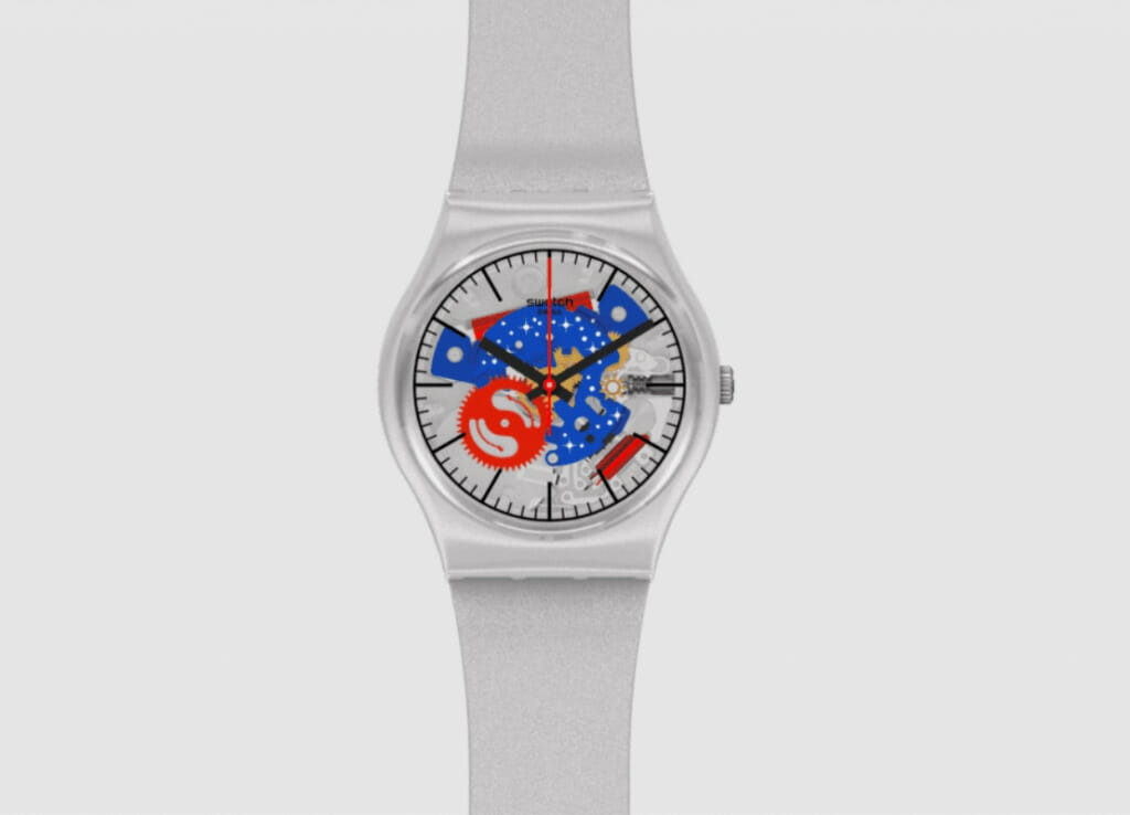 Swatch Take Me to the Moon  - Réf. : GZ355