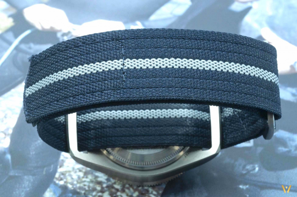 Bracelet montre Velcro - Tudor Pelagos FXD Marine Nationale