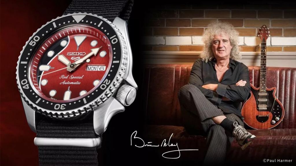 Seiko 5 Brian May 2020 - 9000 exemplaires