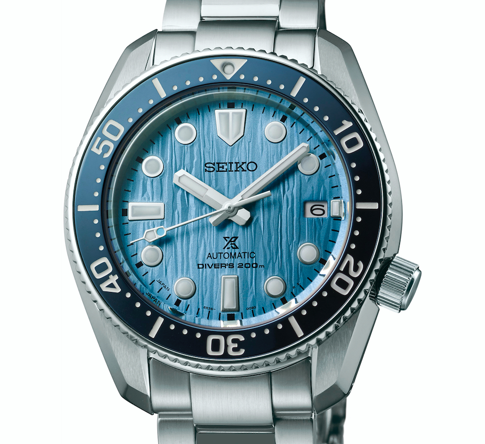 Vue de face - montre Seiko Prospex Diver’s 200 SPB299