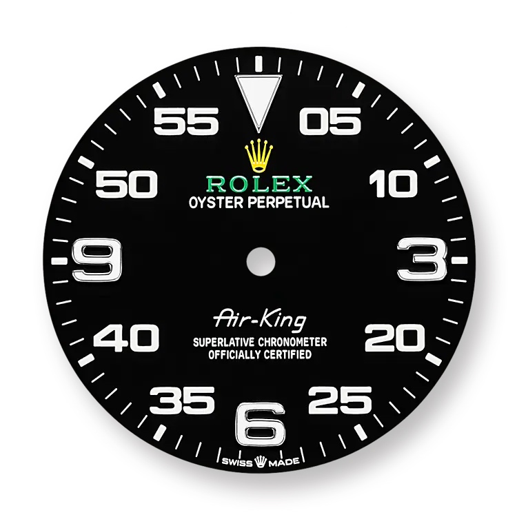 Cadran de la Rolex Air-King 2022