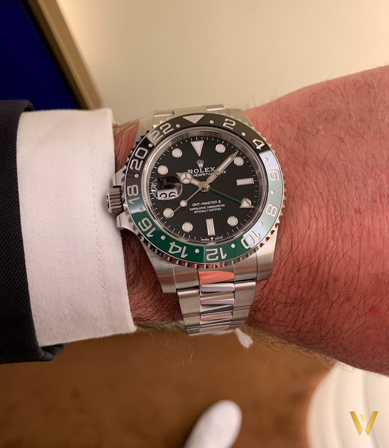 Photo au porter - montre Rolex GMT-Master II 126720VTNR